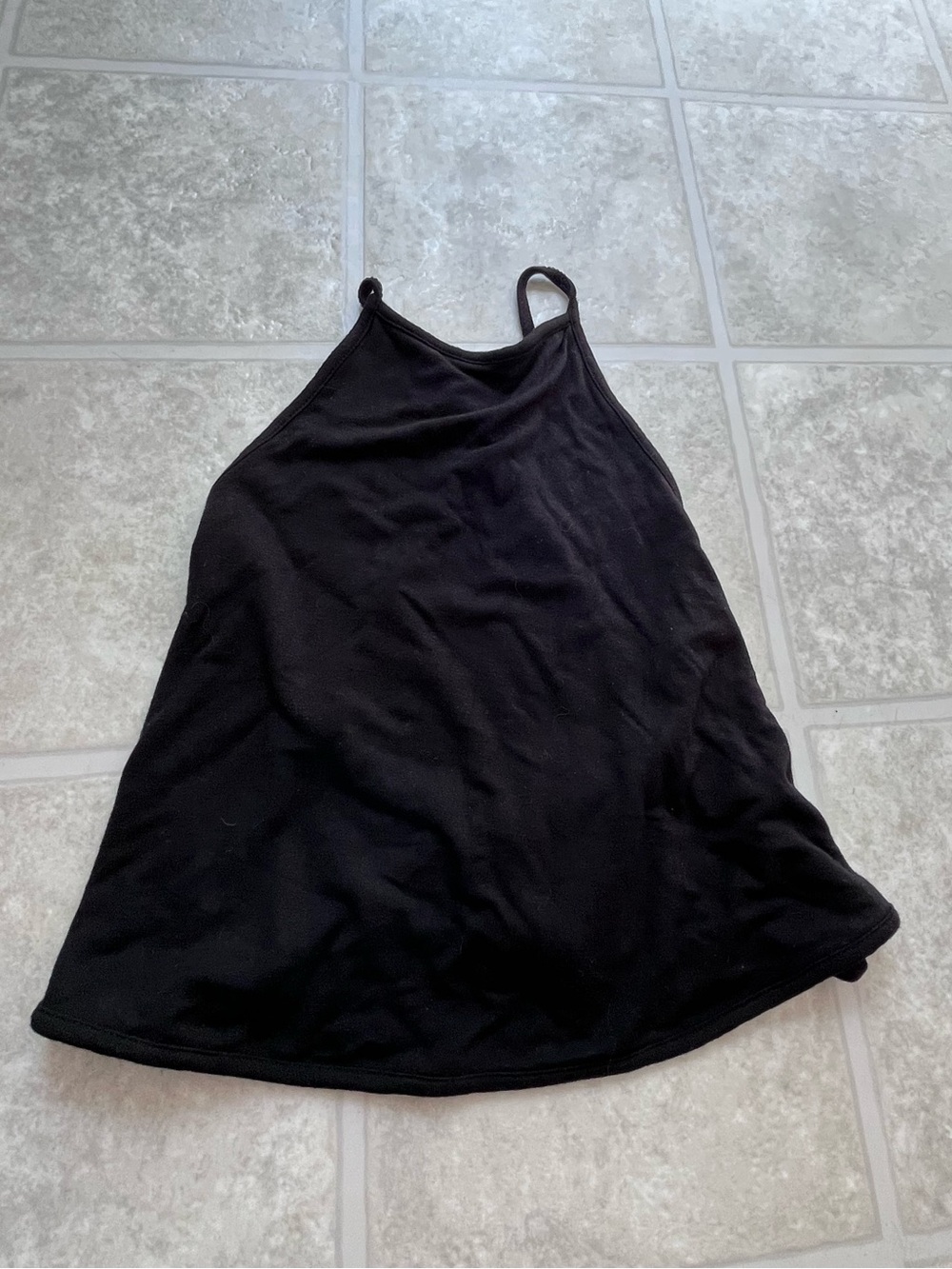 Garage Halter Tie Back T-shirt Material Size Small